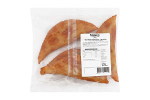 Чебуреки заморожені смажені з м'ясом Класичні Makey м/у 270г