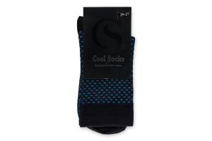 Носки муж Cool Socks 50411 классика чер/гол р25-27