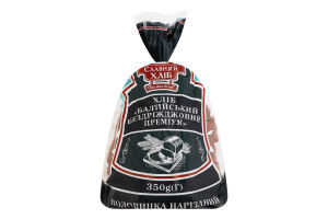 Хліб половинка в нарізці Балтійський бездріжджовий преміум Славний хліб м/у 350г