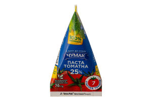 Паста томатна 25% Чумак т/п 70г