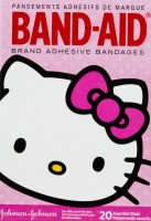 Band-Aid Adhesive Bandages Hello Kitty Assorted Sizes - 20 CT