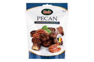 Горіх пекан в молочному шоколаді 100г Rois