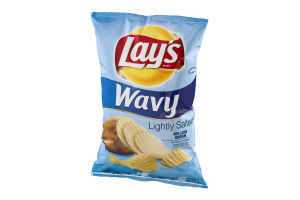 Lay's Wavy Lightly Salted Potato Chips
