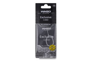 Ароматизатор Winso Card Exclusive целюлозний Plati