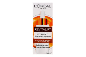 Сыворотка для придания сияния коже лица Витамин C Revitalift Clinical L'Oreal Paris 30мл