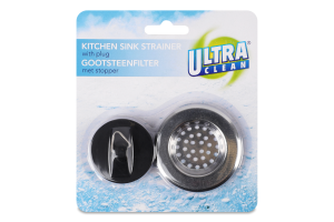 Комплект №170485460 Ситечко для раковины + заглушка Ultra Clean 1шт