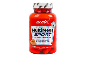 Добавка харчова таблетки MultiMega Sport Amix 60шт