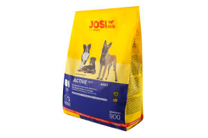 Корм сухой полнорационный для взрослых собак Active JosiDog м/у 900г