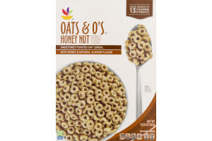 Ahold Sweetened Toasted Oat Cereal Oats & O's Honey Nut