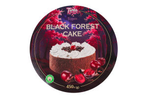 Торт бісквітний Black forest cake Tarta к/у 450г