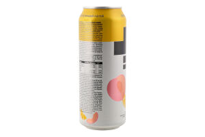 Напиток энергетический безалкогольный среднегазированный Peach lemonade Juiced Battery ж/б 500мл