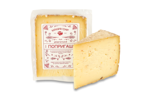 Сир 50% напівтвердий Закарпатський Поприґаш Мамин сир кг