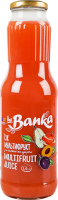 Сік з м'якоттю та цукром стерилізований пастеризований мультифруктовий the Banka с/пл 1л