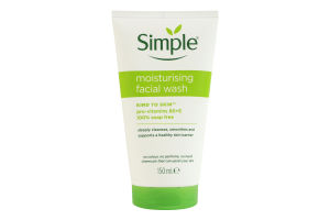 Гель для умывания увлажняющий Kind to skin Simple 150мл
