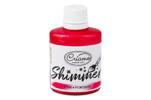 Барвник харчовий рожевий Металік Shimmer Criamo п/пл 30г