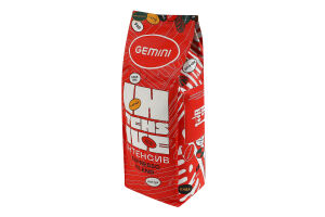 Кава натуральна смажена в зернах Espresso Blend Intensive Gemini 1с м/у 1кг