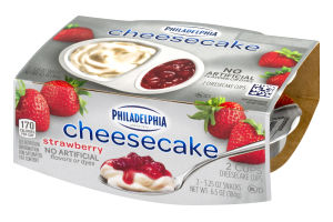 Philadelphia Cheesecake Cups Strawberry - 2 CT