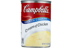 Campbell's Condensed Soup Great For Cooking Cream Of Chicken
