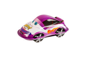 Машинка пластиковая для девочки и мальчика с конфетами и сюрпризом Lucky car Wooow п/у 40г в ассорт