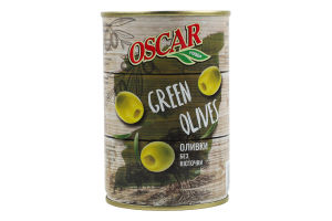Оливки без кісточки Oscar foods з/б 400г