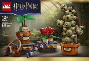Конструктор для дітей від 12років №76474 Hogwarts herbology plants Harry Potter Lego 817ел