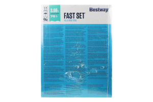 Бассейн надувной семейный 366х76см №57273 Fast Set Bestway 1шт