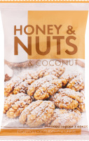 Горіхи волоські з кокосом Honey nuts ФОП Конюша А. О. м/у 35г