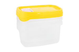 Комп.ємкостей для мороз. PLASTIMIR ПIКНIК (3*0,5л) арт.50004