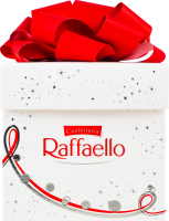 Конфеты хрустящие в кокосовой стружке с целым миндальным орехом Raffaello к/у 70г