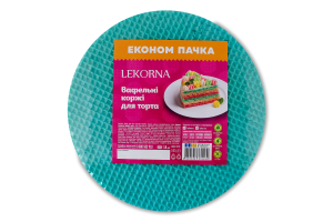 Коржи вафельные для торта Радуга Lekorna м/у 140г