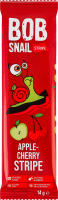 Конфета фруктово-ягодная Яблочно-вишневый страйп Bob Snail м/у 14г