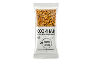 Козинак медовий Соняшниковий Healthy Sweets м/у 50г