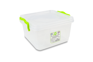 Контейнер универсальный 2.4л 210х188х115мм Квадратный Ал-Пластик 1шт