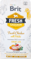 Корм д/дорослих собак з куркою та картоплею сухий 2,5кг Бріт Фреш