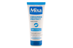 Крем для сухой кожи рук с керамидами Ceramide protect Mixa 100мл