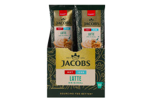 Напиток кофейный растворимый Original Latte Jacobs м/у 21.5г