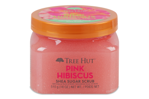 Скраб для тіла цукровий Pink hibiscus Tree Hut 510г