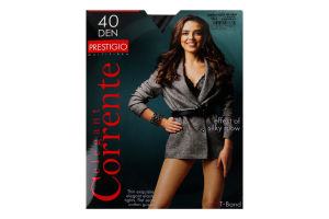 Колготки жіночі Corrente Prestigio 40den 3 nero
