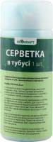 Серветка д/авто 43*32*0,2см тубус AST11 Екокрафт