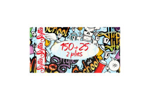 Серветки косметичні 2-х шарові Softa Chisto 175шт