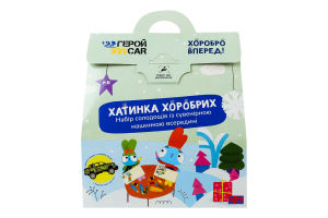 Набор кондитерский с сувенирной машинкой внутри Домик храбрых Konti к/у 0.219кг