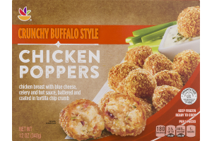 Ahold Chicken Poppers Crunchy Buffalo Style