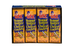 Utz Peanut Butter -n- Cheese Crackers - 8 PK