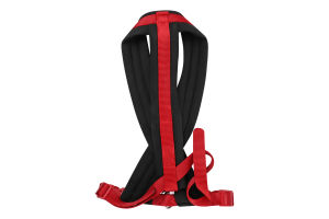 Шлея-вісімка д/собак Преміум червона нейлон 25мм 70-100см Тріксі