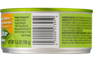 Purina Friskies Indoor In Gravy Chunky Chicken & Turkey Casserole With Garden Greens