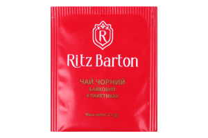 Чай черный байховый Ritz Barton м/у 300х2г