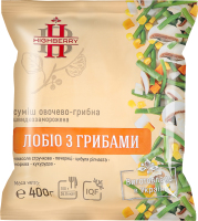 Суміш овочево-грибна швидкозаморожена Лобіо з грибами Highberry м/у 400г
