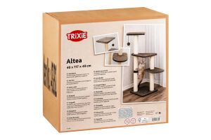 Дряпка д/котів Алтіа сіра 117см Тріксі