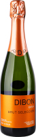 Вино игристое 0.75л 11.5% белое брют Cava Dibon бут