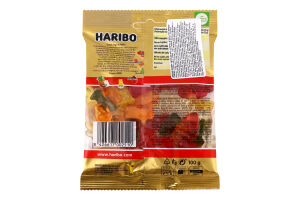 Конфеты желейные Ositos de oro Haribo м/у 100г